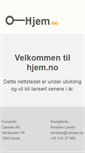 Mobile Screenshot of hjem.no
